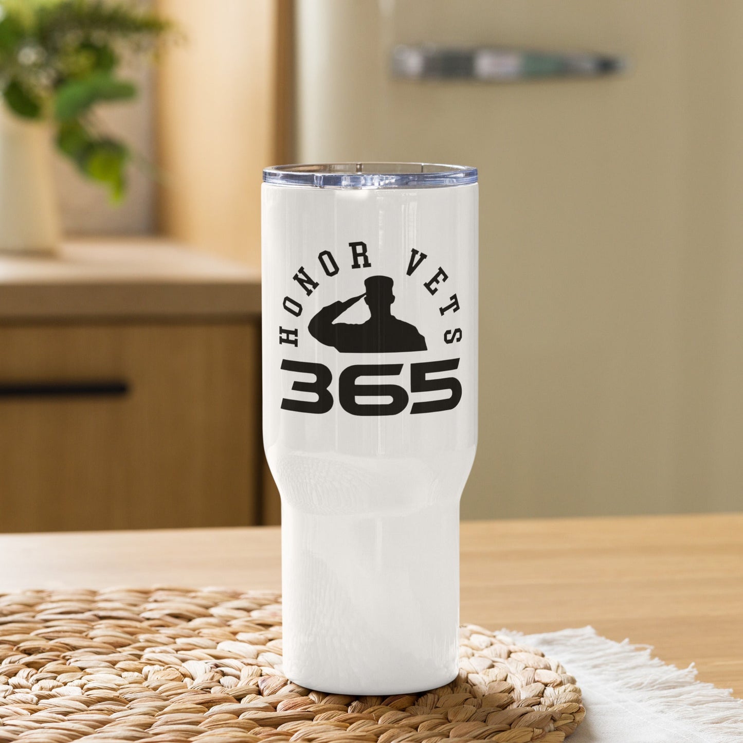 Travel mug with a handle - Honorvets365