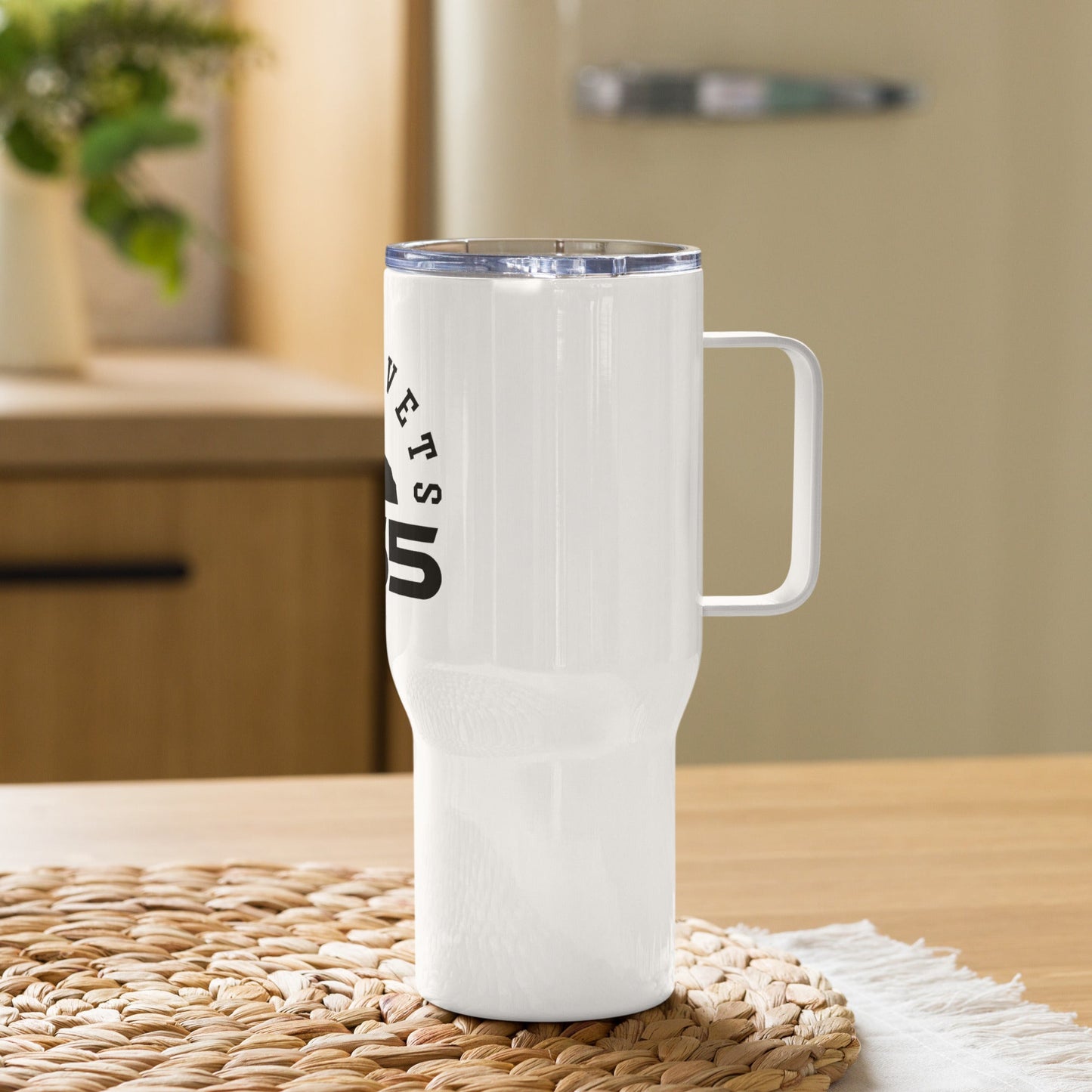 Travel mug with a handle - Honorvets365